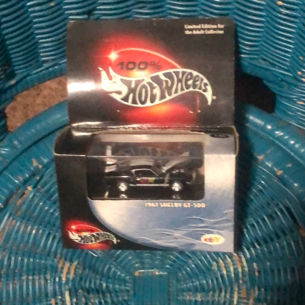 NIB Sealed Limited Ed eBay 100% Hot Wheels Collector 1967 SHELBY GT-500 Black